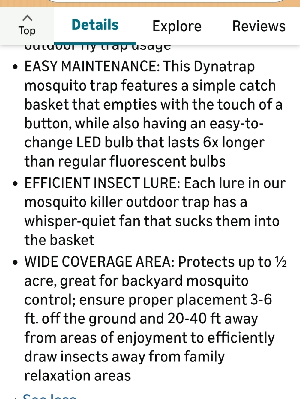 Dynatrap Insect Trap - Picture 4 of 4